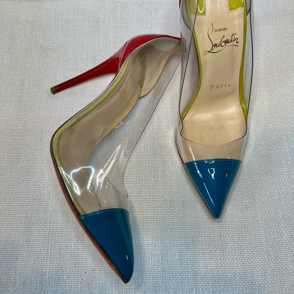 Christian Louboutin | multicolor | Plastic Heels - Picture 6 of 9